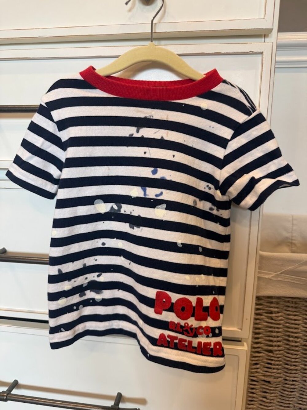 NWOT Polo Striped T-Shirt 2T